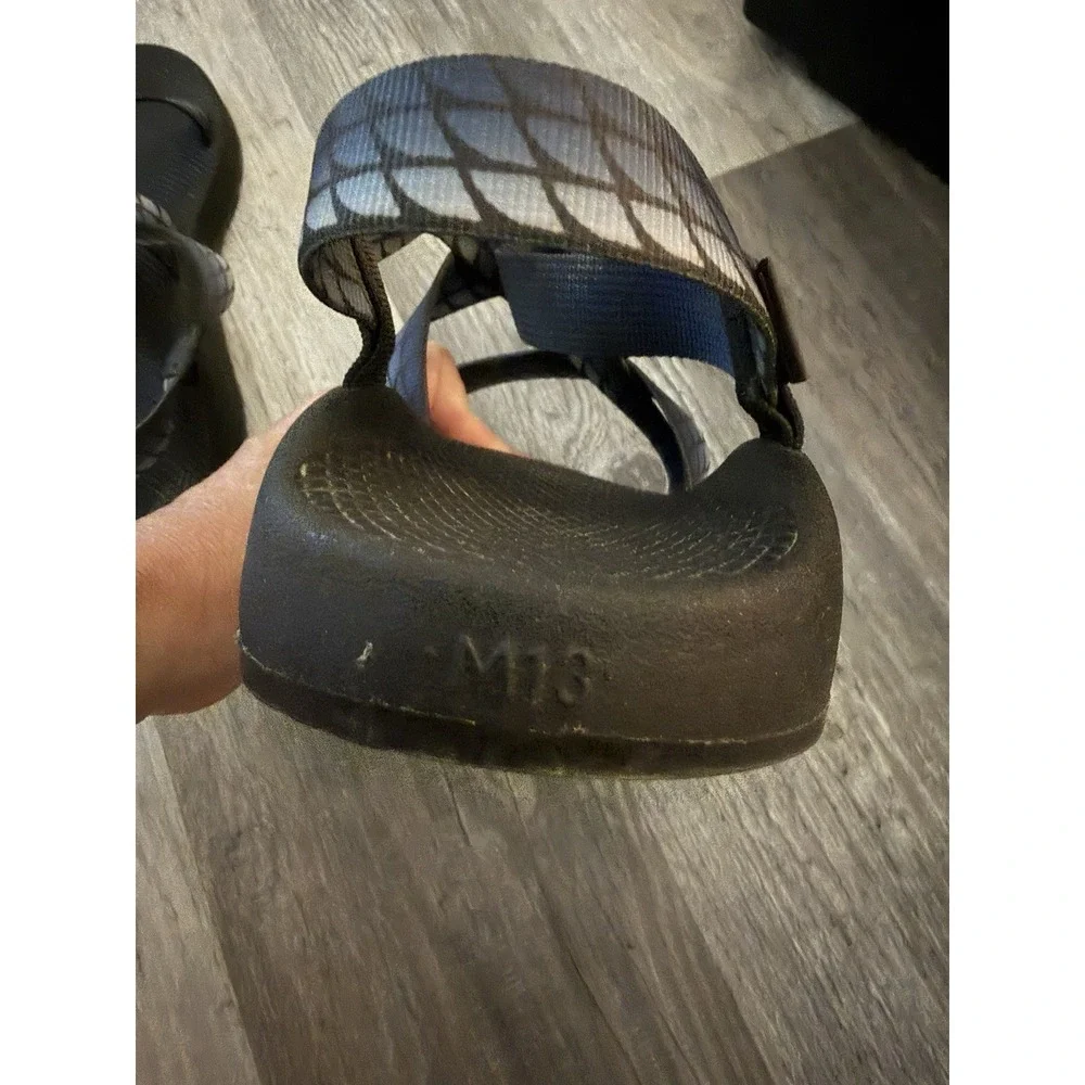 Chacos Mens Sandals Size 13 Blue Black